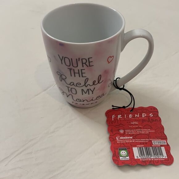 Friend’s Aladone You’re The Rachael To My Monica Coffee Tea Cocoa Collector Mug - Picture 4 of 4